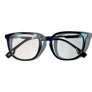 Burberry Eyeglasses B2307 3001 Men's Black Square Modern Frames 52/20~145